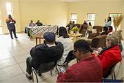 Deputy Minister give his remarks at the briefing session