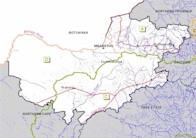 map of North West Province