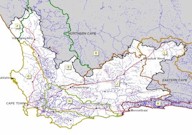 map of Western Cape - 177kB
