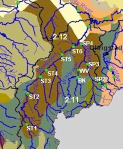 Ecoregion 2.11 & 2.12