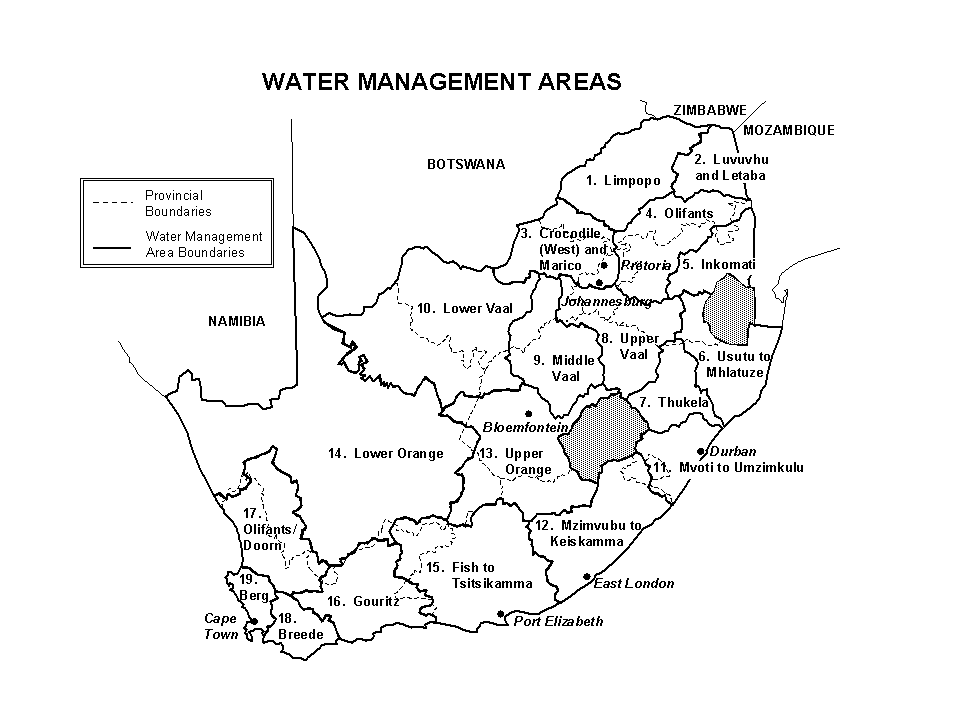 Map of Water Managment Areas